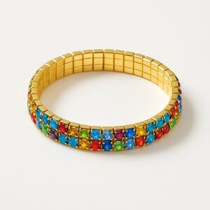 Colorful Gold-Tone Bracelet